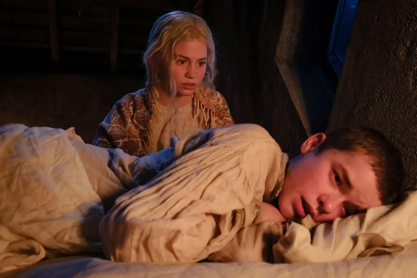 Charlotte Mellington and Owen Cooper